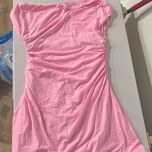 Amazon Pink Mini Dress